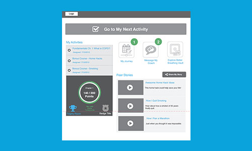 Patient Dashboard with Gamification